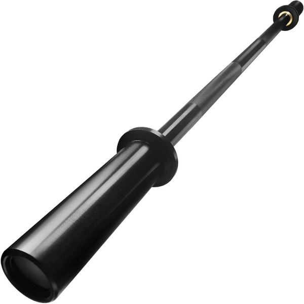 4Ft Olympic Barbell - 2-Inch Strength Training Bar for Squats, Deadlifts, Bench Press & Home Gym, 500Lbs Capacity, Includes Silent Collars