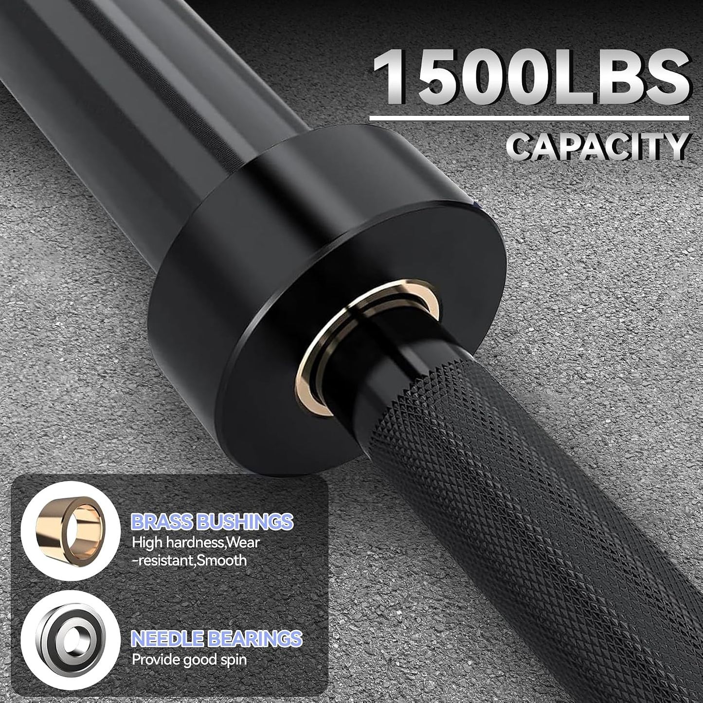 Barbell for Home Gym（700/1500/500Lbs）