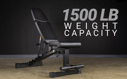 Ox Series Adjustable Flat, Incline, Decline (FID) Weight Bench