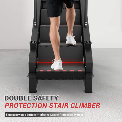 Commercial Stair Stepper With LED Display And 15 Resistance Levels (SAK91837)