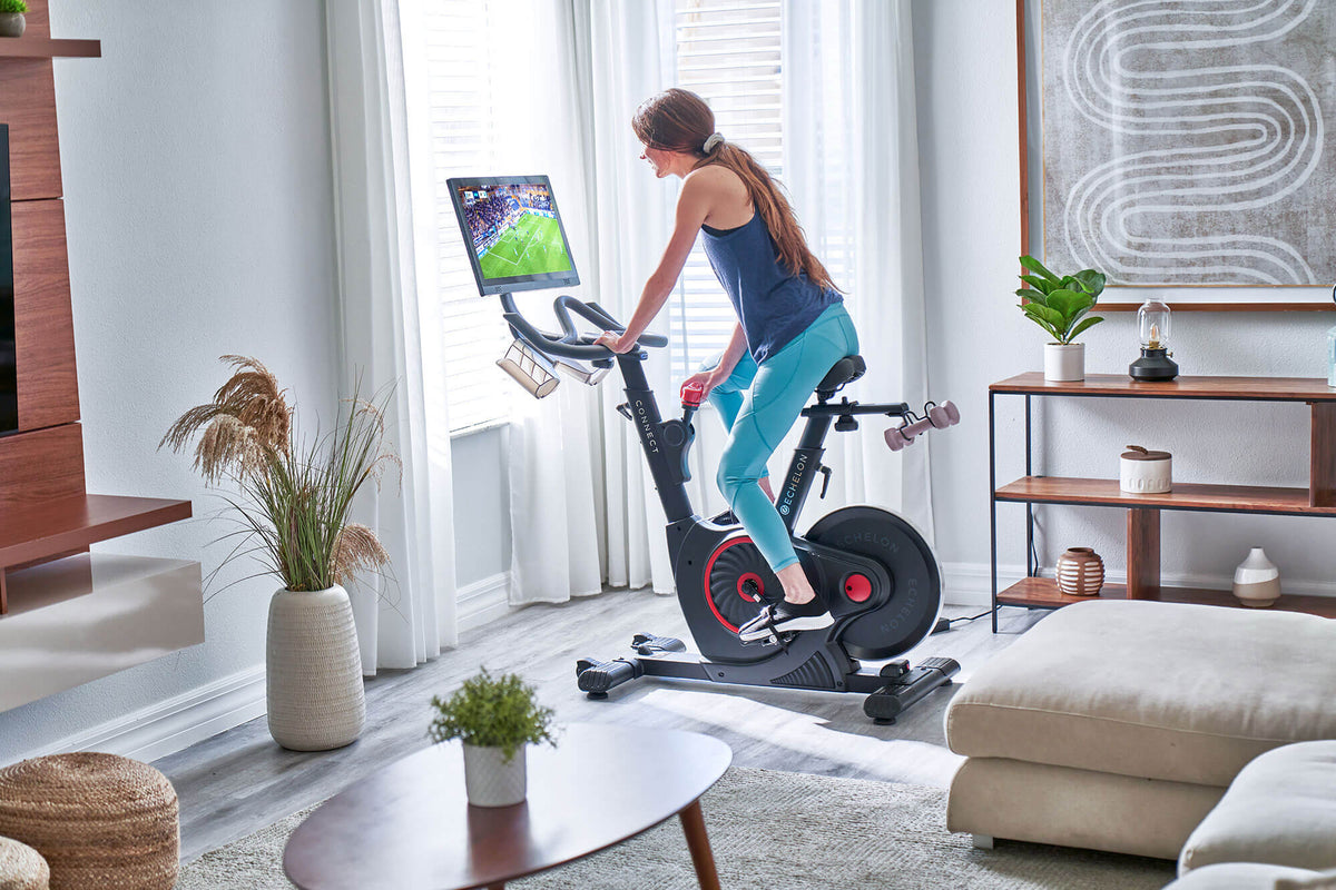 Echelon Fitness EX-5s Connect Bike In Mossy Oak Country DNA
