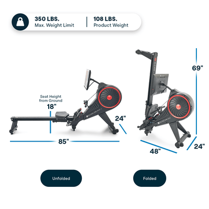 Echelon Row-s Smart Rowing Machine