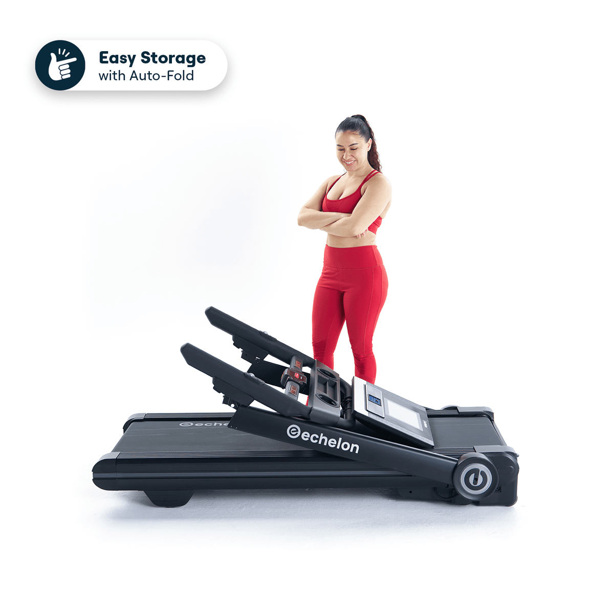 Echelon Stride 6S™-10" Auto-Fold Pro Treadmill