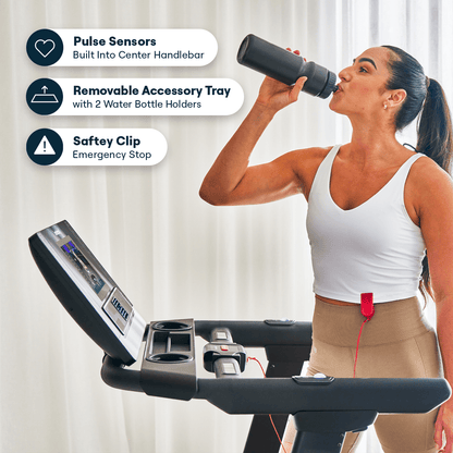 Echelon Stride 6S™-10" Auto-Fold Pro Treadmill
